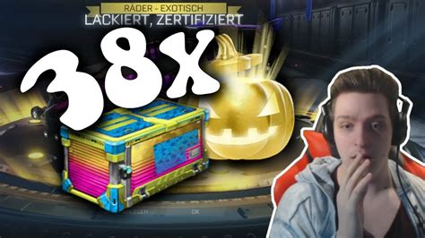 38x Kisten für Abonnenten öffnen Rocket League Crate Opening