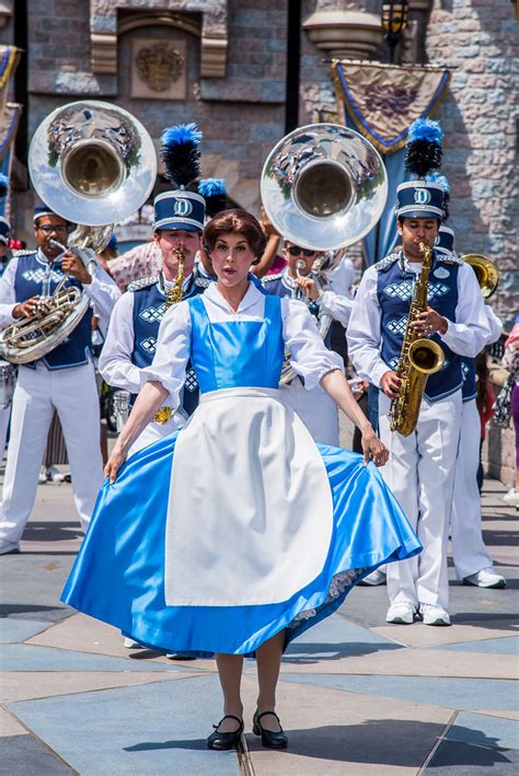 Belle And The Disneyland Band Gml George Landis Flickr