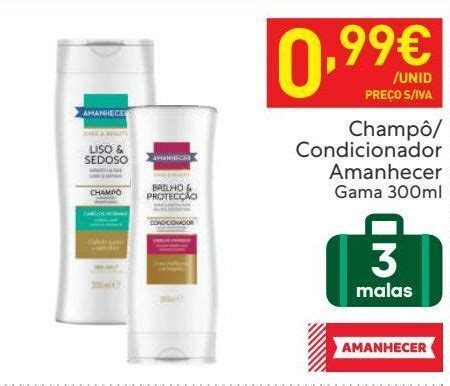 Promoção Produtos para o cabelo amanhecer em Recheio