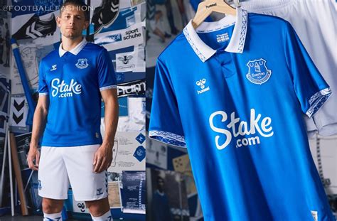 New everton jersey 2023 2024 with collar archibald leitch pattern – Artofit