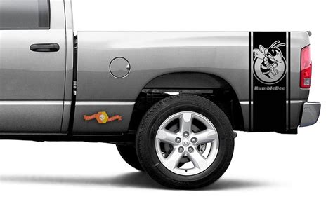 Dodge Ram Vinyl Racing Bed Side Stripe Rumble Bee Decal Sticker 36