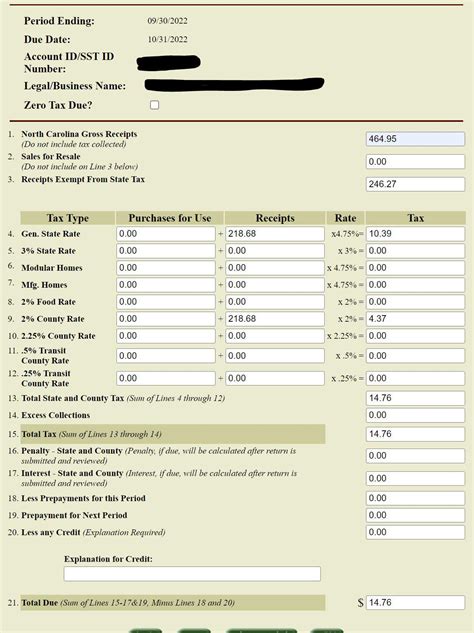 Nc Sales And Use Tax E500 Filing Help R Tax