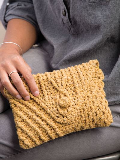 Easy Crochet Clutch Bag Pattern A Perfect Summer Purse Off