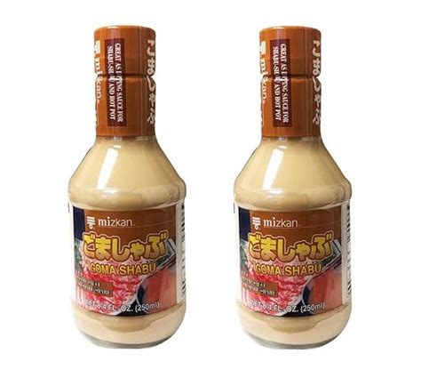 Mizkan Shabu Shabu Dipping Sauce 8 4fl Oz 2 Pack Sesame