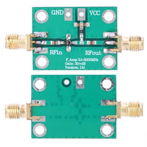 Zjchao Amplificateur Large Bande Rf Amplificateur Rf Large Bande