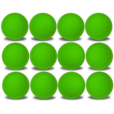 Green Floating Golf Balls 12 Pack by GBM Golf - Walmart.com - Walmart.com