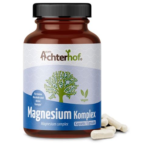 Achterhof Magnesium Komplex Kapseln 180 St Shop Apotheke