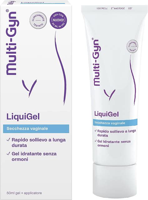 Multi Gyn LiquiGel Gel Idratante Contro La Secchezza Vaginale Con