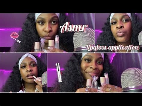 Asmr Lip Gloss Application Mouth Sounds Lip Gloss Pumping Whispers