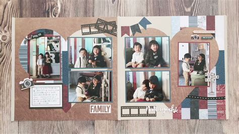 How To Make A Heart Scrapbook Layout By Creative Memories Youtube