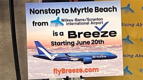 Breeze Airways nonstop flights to Myrtle Beach from Scranton | wnep.com