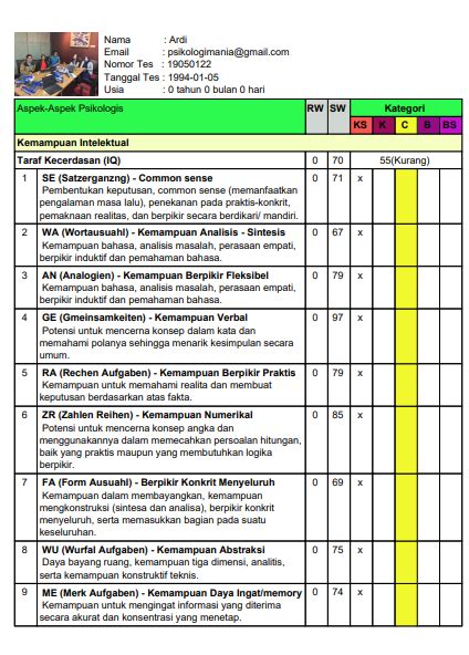 Tes Ist Intelligenz Struktur Test Online