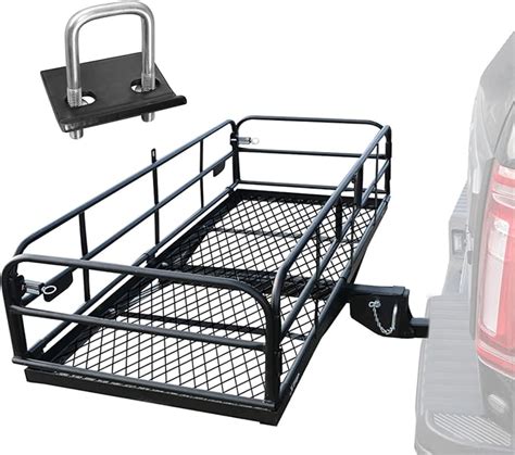 Oklead Hitch Mount Cargo Carrier X X Folding Cargo Rack