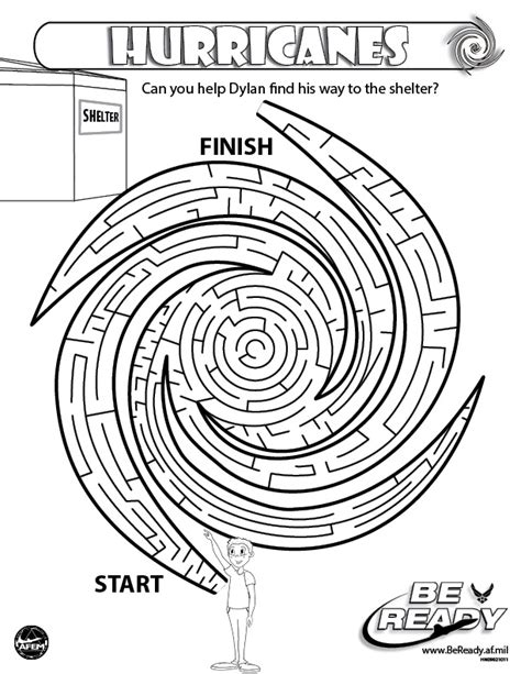 Hurricane Drawing For Kids