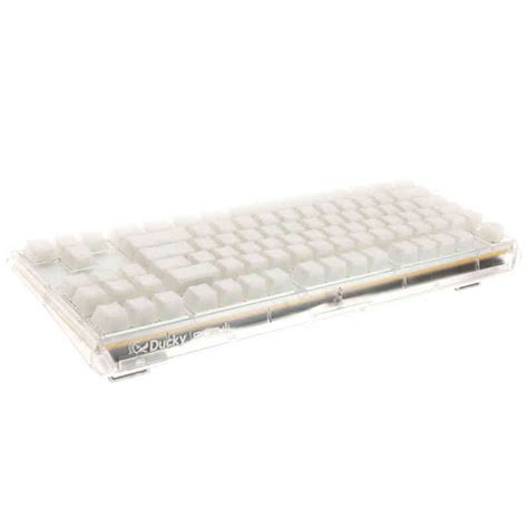 Ducky One Aura White Tkl Klawiatura Gamingowa Rgb Led Gateron Baby