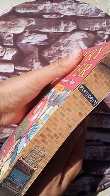 Harry Potter Fore Edge Book Painting Yer A Wizard Harry And Platform