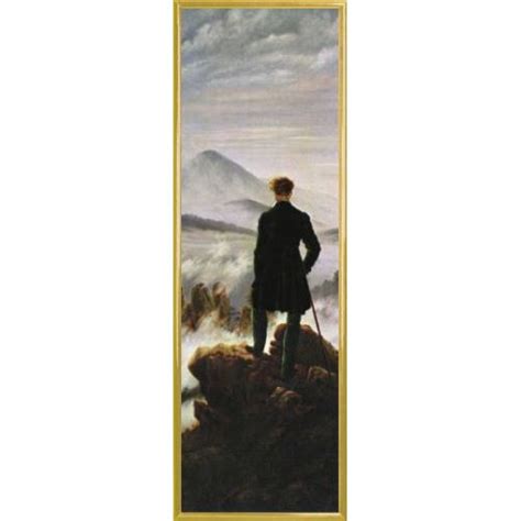 Poster Reproduction Encadré Caspar David Friedrich Le Voyageur