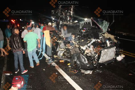 Accidente En La Siglo 21 Deja Un Muerto Y 15 Lesionados Quadratín