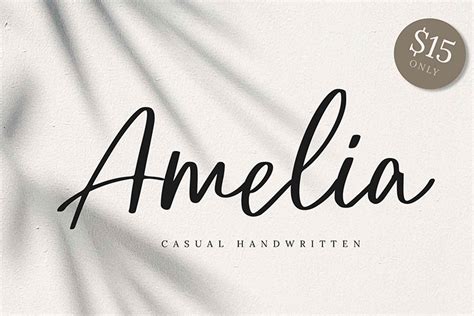 Amelia Font | LintypeStudio | FontSpace