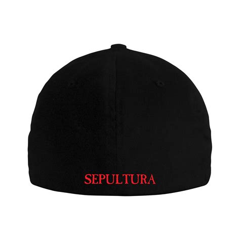 Sepultura Red Logo Flexfit Flexfit Hat