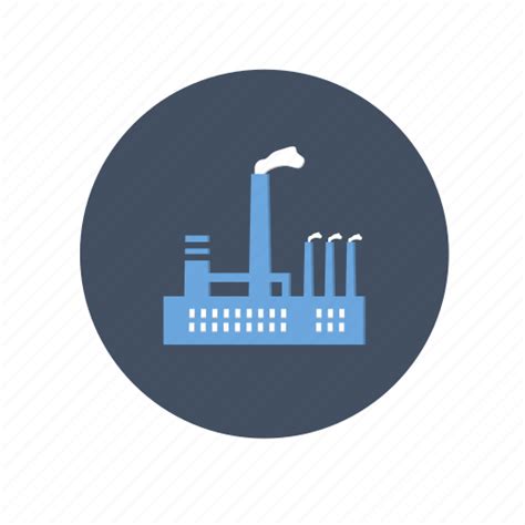 Building, dust, factory, gas, industry, oil, plant, pollution icon