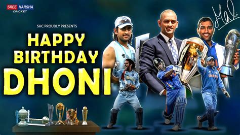 Ms Dhoni Birthday Whatsapp Status 2023 Ms Dhoni Birthday Status