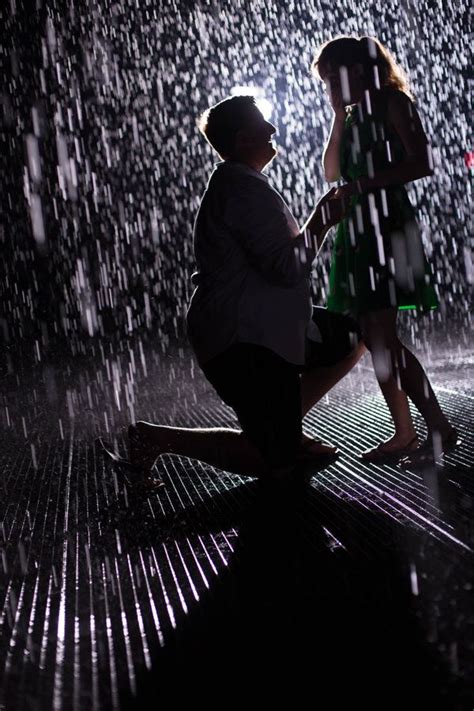 Rain Room Art Installation Becomes 'Engagement Room' | Matrimonio, Moma ...