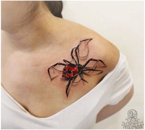 Spider Tattoo 3d Best Tattoo Ideas Gallery