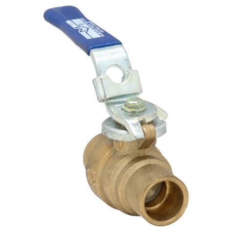 Milwaukee Valve In Brass Manual Two Way Ball Valve Rcf