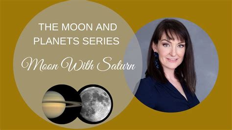 Free Astrology Lessons Moon Conjunct Saturn Youtube