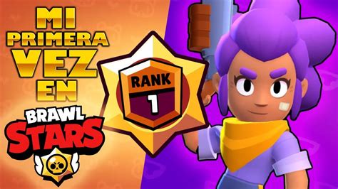 Mi Primera Vez En Brawl Stars Juego Con Shelly YouTube