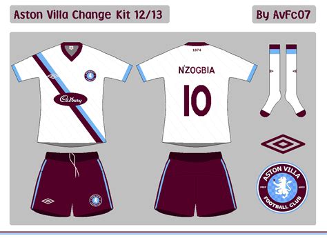 Aston Villa First & Change Kits