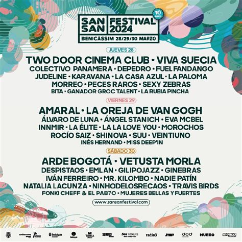 El Sansan Festival Desvela Su Cartel Por D As