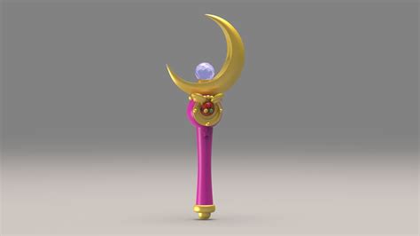 Sailor Moon Moon Stick EP34 Version 3D Print STL Files - Etsy