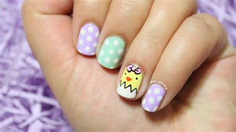 Hellomaphie: Easter Chick Nails