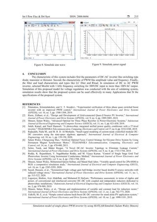 Simulation Model Of Single Phase PWM Inverter By Using MATLAB Simulink