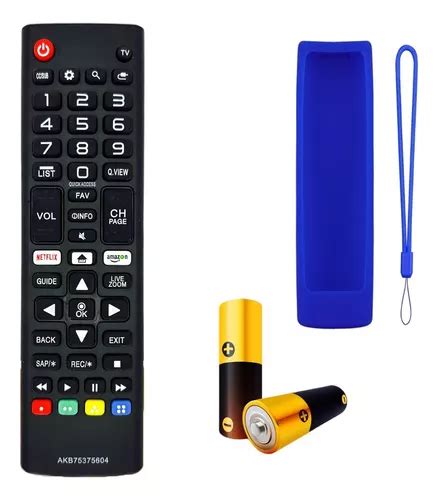 Control Remoto Para Lg Smart Tv Con Netflix Funda Y Pila Mercadolibre