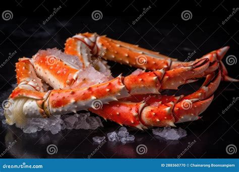 Alaskan King Crab Legs stock illustration. Illustration of cuisine - 288360770