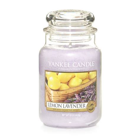 Yankee Candle Lemon Lavender Large Jar (1073481E) - Candle Emporium