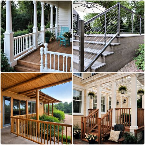 40 Porch Railing Ideas to Transform Outdoor Spaces