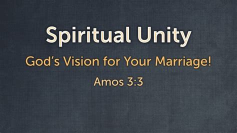 Spiritual Unity - Logos Sermons