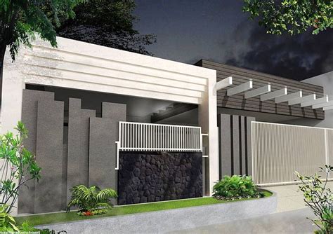 36 Model Pagar Minimalis Modern Untuk Rumah Minimalis Check More At