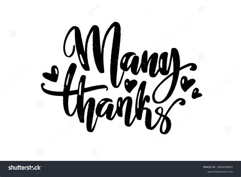 7,678 Many Thanks Images, Stock Photos, and Vectors | Shutterstock