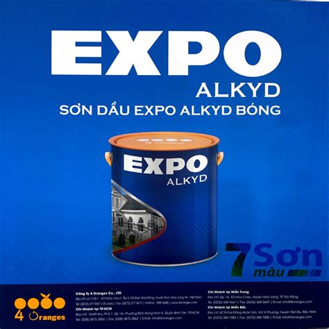 Bảng mã màu sơn nước expo - Nội thất chất