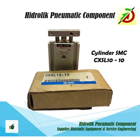 Jual CXSL10 10 SILINDER SMC CYLINDER PNEUMATIC SMC CXSL 10 X 10