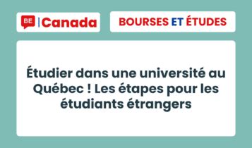 Tu veux étudier dans une université au Canada Voici les étapes