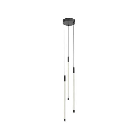 Kuzco Motif In Light Watt Black Integrated Led Pendant Light