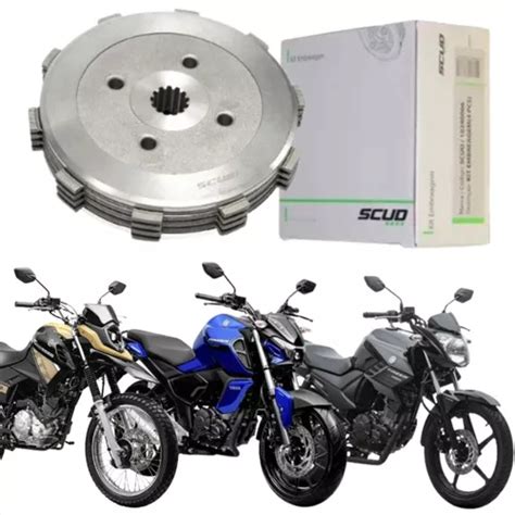 Kit Embreagem Yamaha Fazer Crosser Factor 150 E Fz 15 Scud Frete grátis