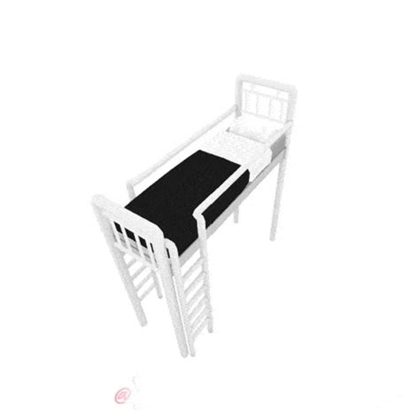 Bunk Bed Simsulani On Patreon Bunk Beds White Bunk Beds 4 Bunk Beds