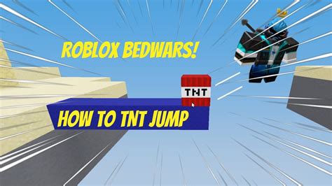 Roblox Bedwars How To Tnt Jump Youtube